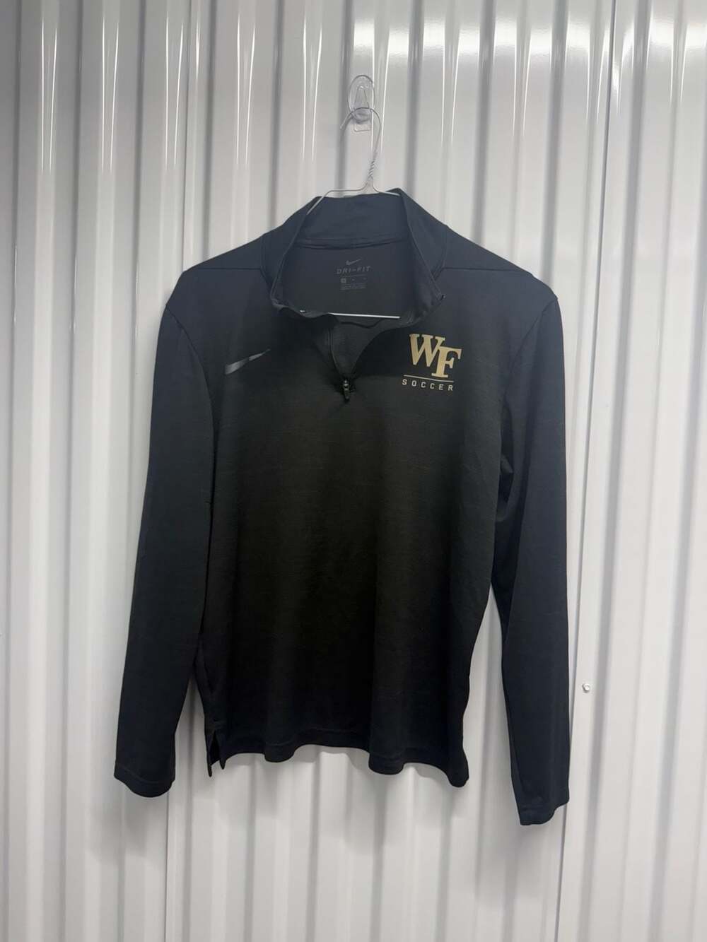 Nike Wake Forest Demon Deacons Soccer Dri-FIT 1/4 Zip Pullover
